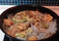 白菜豆腐炖粉皮的做法 步骤9