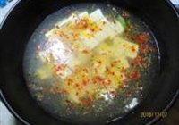 剁椒金针豆腐汤的做法 步骤4