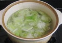 粉丝白菜大虾煲的做法 步骤3