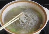 粉丝白菜大虾煲的做法 步骤4