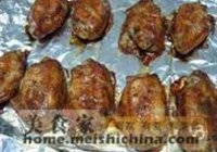 香烤黑椒鸡翅的做法 步骤8