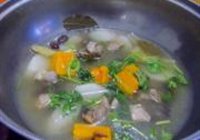 南瓜山药煲鸭腿的做法 步骤10