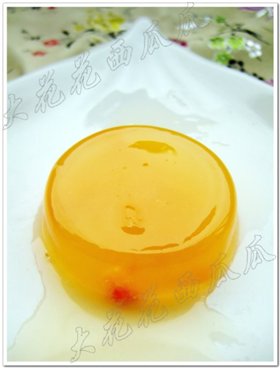 橙汁果冻