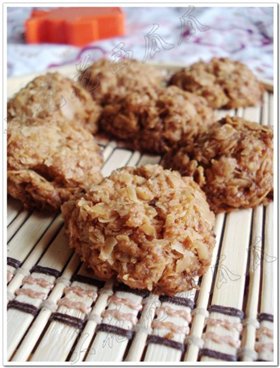 蜂蜜燕麦饼干