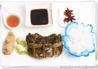 螃蟹烧魔芋的做法 步骤3