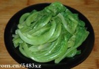蚝油生菜的做法 步骤2