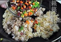 腊味蛋炒饭的做法 步骤5