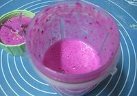 红肉火龙果慕斯的做法 步骤2