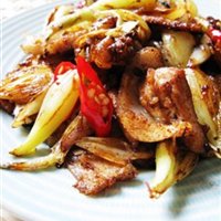 藠头回锅肉的做法