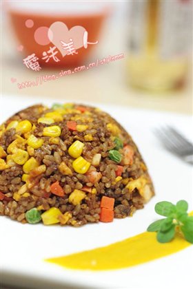 峇拉煎(Belacan马拉盏)炒饭