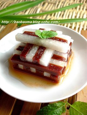 开胃京糕萝卜条