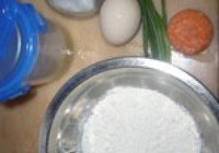 蔬菜鸡蛋饼的做法 步骤1