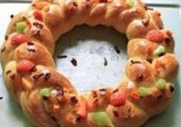 圣诞花环面包的做法 步骤20