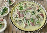 法式培根菠菜派的做法 步骤21