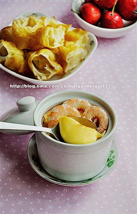 虾仁蛋羹