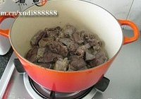 沙茶牛肉煲的做法 步骤3