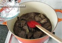 沙茶牛肉煲的做法 步骤5