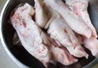 简易版卤猪蹄的做法 步骤1