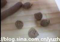 圣诞小老头儿的拐棍的做法 步骤3
