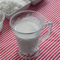 鲜榨椰子汁的做法