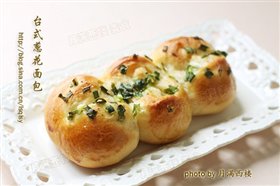 葱花面包