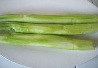 蒜蓉芥兰片的做法 步骤1