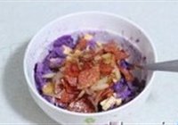 萨拉米肠芝士炬紫山药的做法 步骤8