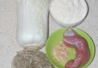白菜盒子的做法 步骤1