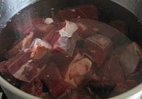 羊肉胡萝卜小锅仔的做法 步骤1