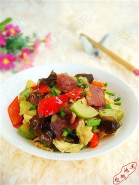 孜香西葫芦炒蛋