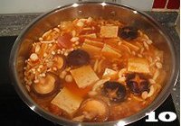 泡菜豆腐锅的做法 步骤10