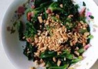 花生拌红根菠菜的做法 步骤11