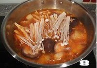 泡菜豆腐锅的做法 步骤8
