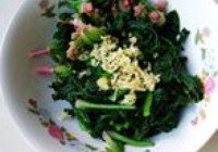 花生拌红根菠菜的做法 步骤8