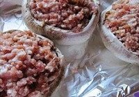 芝士肉末焗蘑菇的做法 步骤4