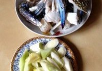 姜葱炒花蟹的做法 步骤1