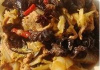 木耳白菜炒肉片的做法 步骤8