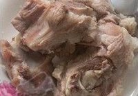 西洋菜煲筒骨汤的做法 步骤3