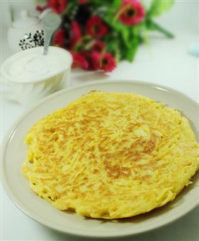 黑椒土豆丝饼
