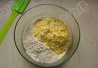 全麦玉米发糕的做法 步骤1