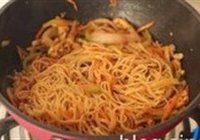 三丝辣炒米粉的做法 步骤14