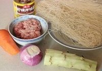 三丝辣炒米粉的做法 步骤1