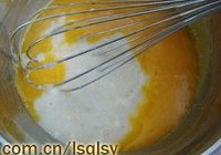 香蕉戚风的做法 步骤4