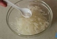 萝卜丝蒸肉丸的做法 步骤2