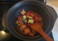 香干烧肉的做法 步骤4