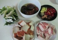 香干烧肉的做法 步骤1