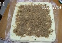 葱香肉松蛋糕卷的做法 步骤11