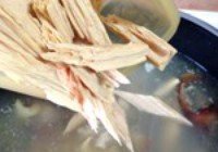 栗子白菜鸭架汤的做法 步骤9