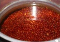 桂花红豆馅的做法 步骤3