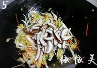 三丝炒大白菜的做法 步骤5